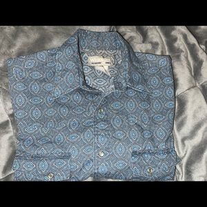 Wrangler Wrancher Short Sleeve Button Down